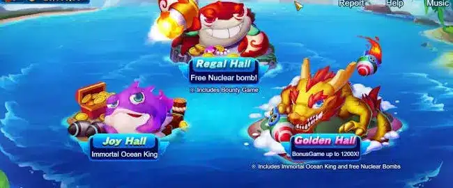 Bombing Fishing gemple 101Zyonogames